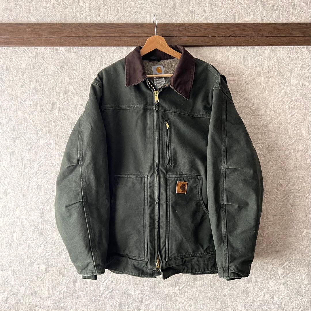 【美品】Carhartt モスグリーン リッジコートトラディショナルジャケット