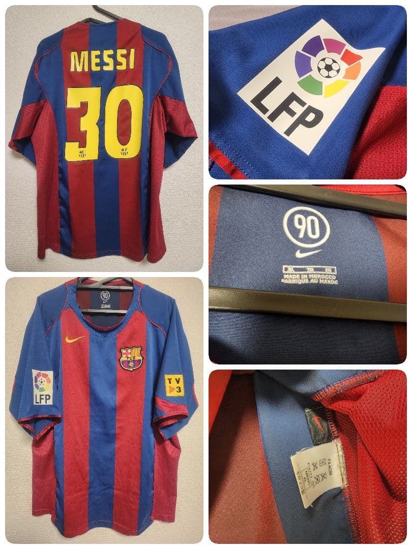 メッシ　ユニフォーム　バルセロナ　コレクション　XL　大量
