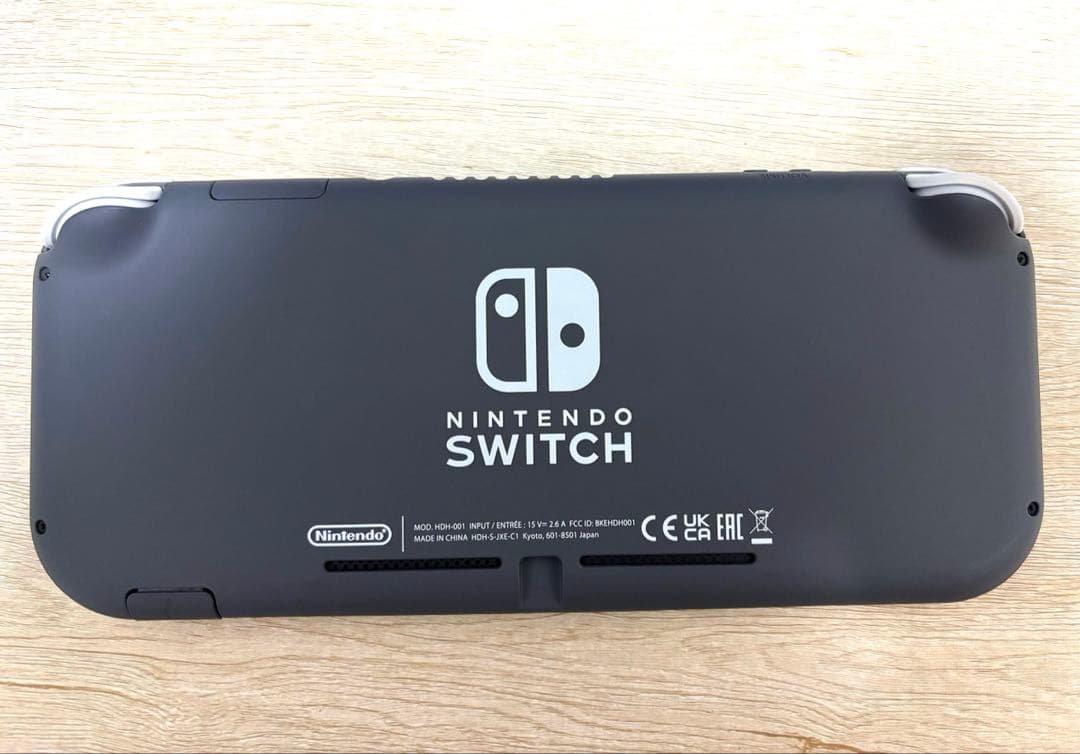 Nintendo Switch Lite グレー(箱有り、充電器無し)＆ケース