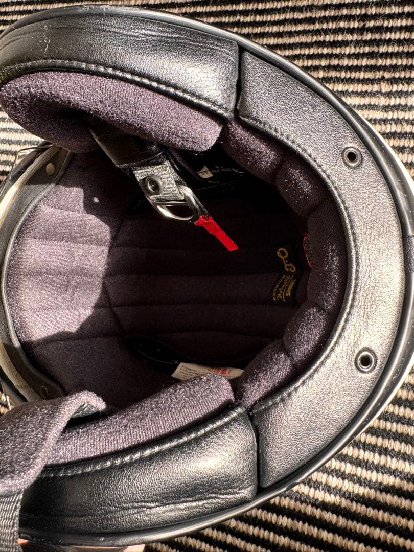 SHOEI ホワイト JOヘルメット　Mサイズ（57センチ）