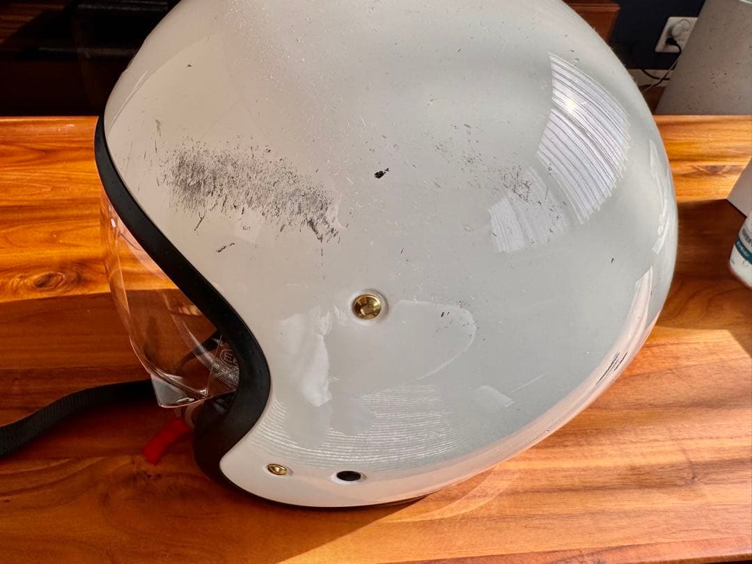 SHOEI ホワイト JOヘルメット　Mサイズ（57センチ）