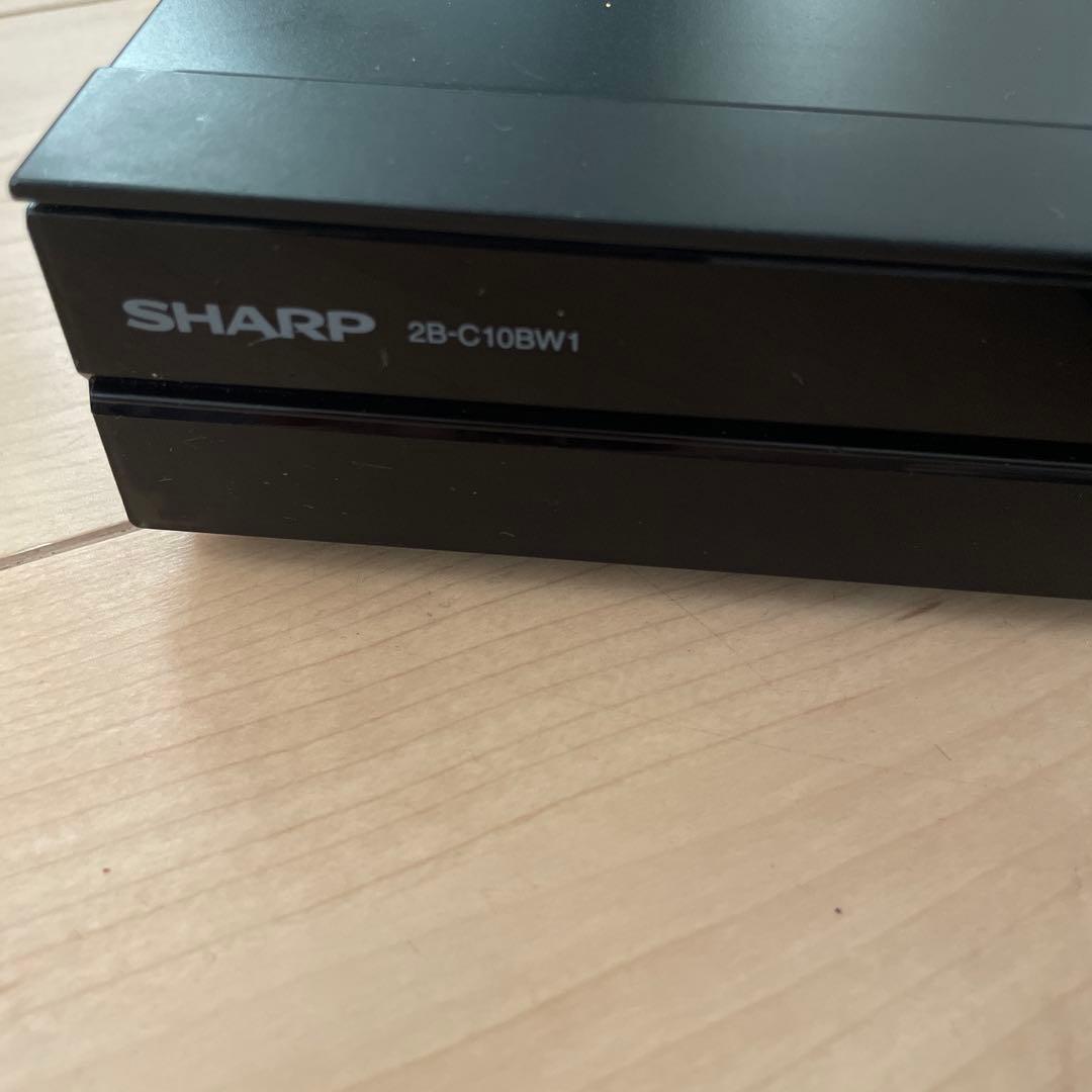 SHARP AQUOS ブルーレイレコーダー　2B-C10BW1 動作確認済
