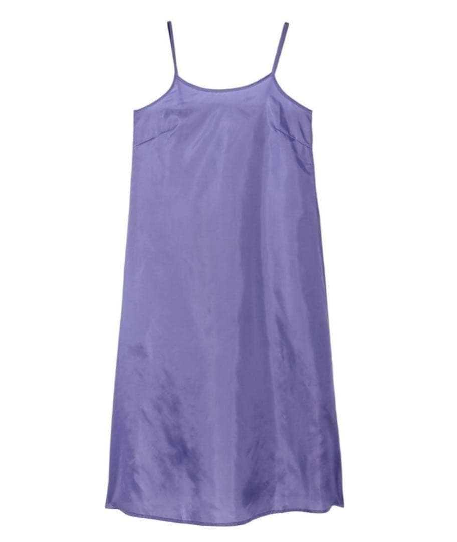 アメリ ドレスDRAPE SLEEVE EMBROIDERY DRESS