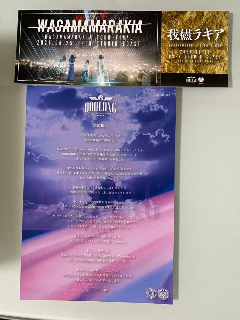 ミュージック WAGAMAMARANKA TOUR FINAL DVD