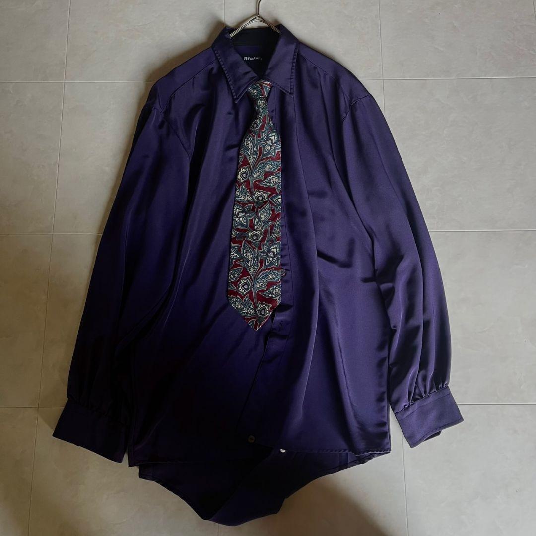 XL 相当豪華5点セット 上質ダブルスーツ シャツ ネクタイ ピンズ付