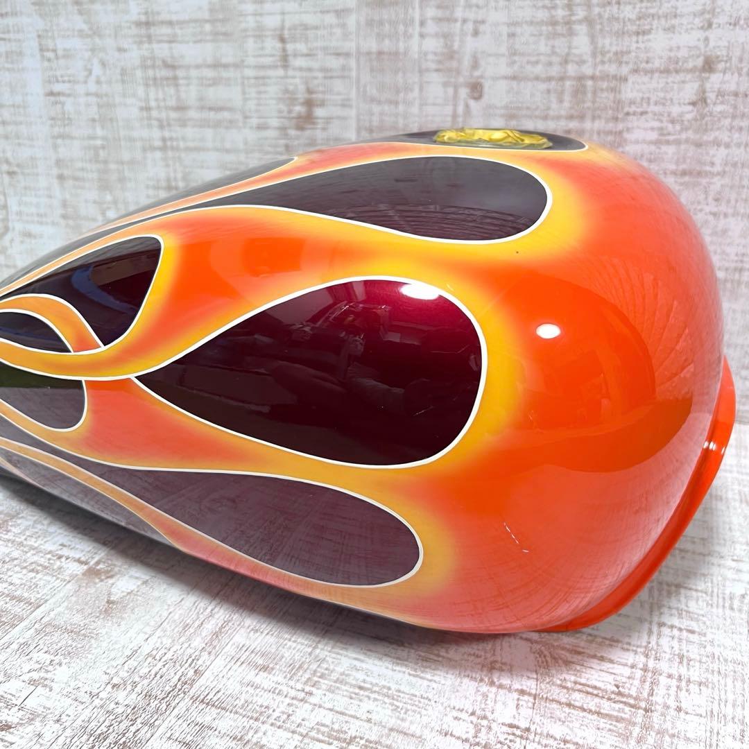 美品　スティード　400 タンク　ガソリンタンク　フレア　カスタム