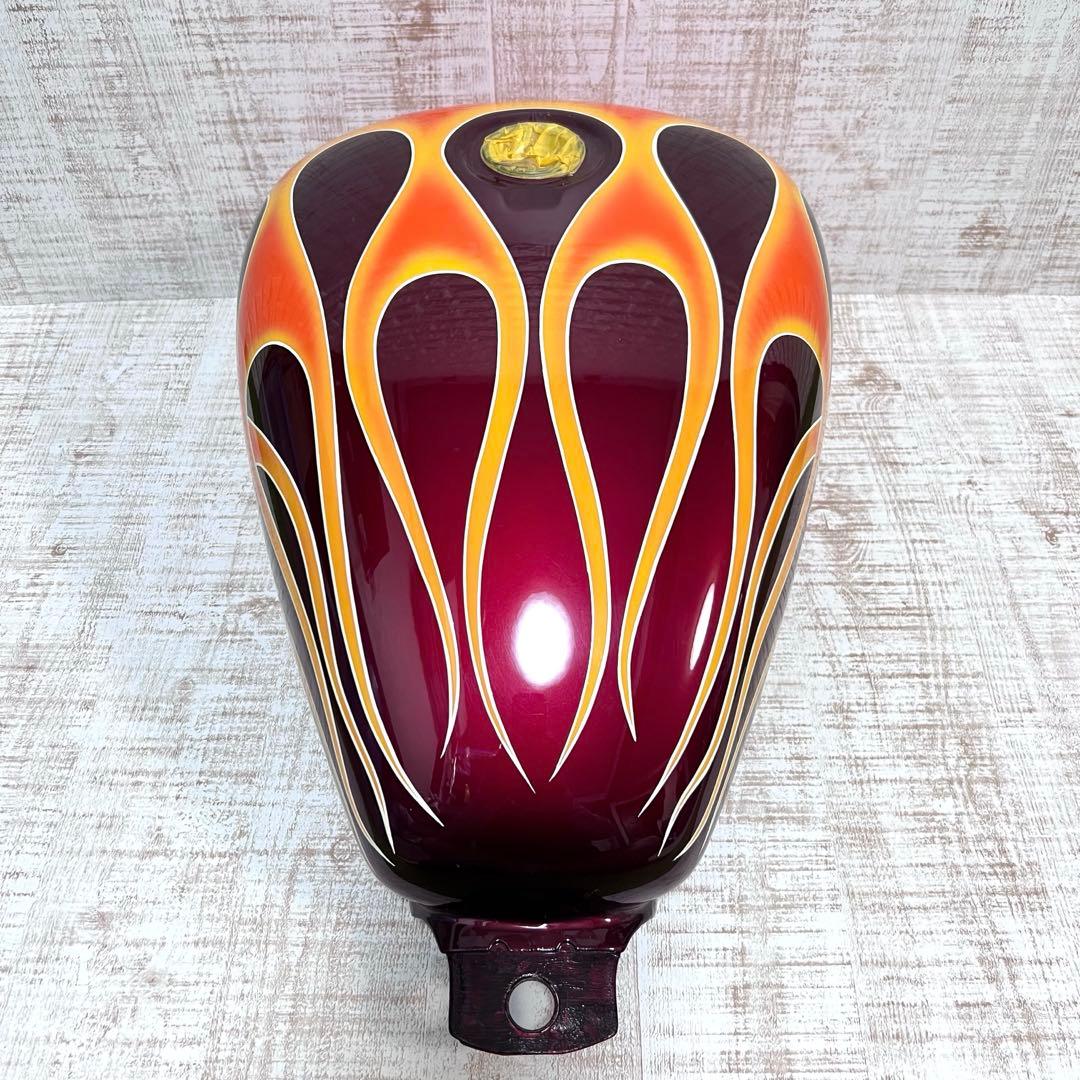 美品　スティード　400 タンク　ガソリンタンク　フレア　カスタム