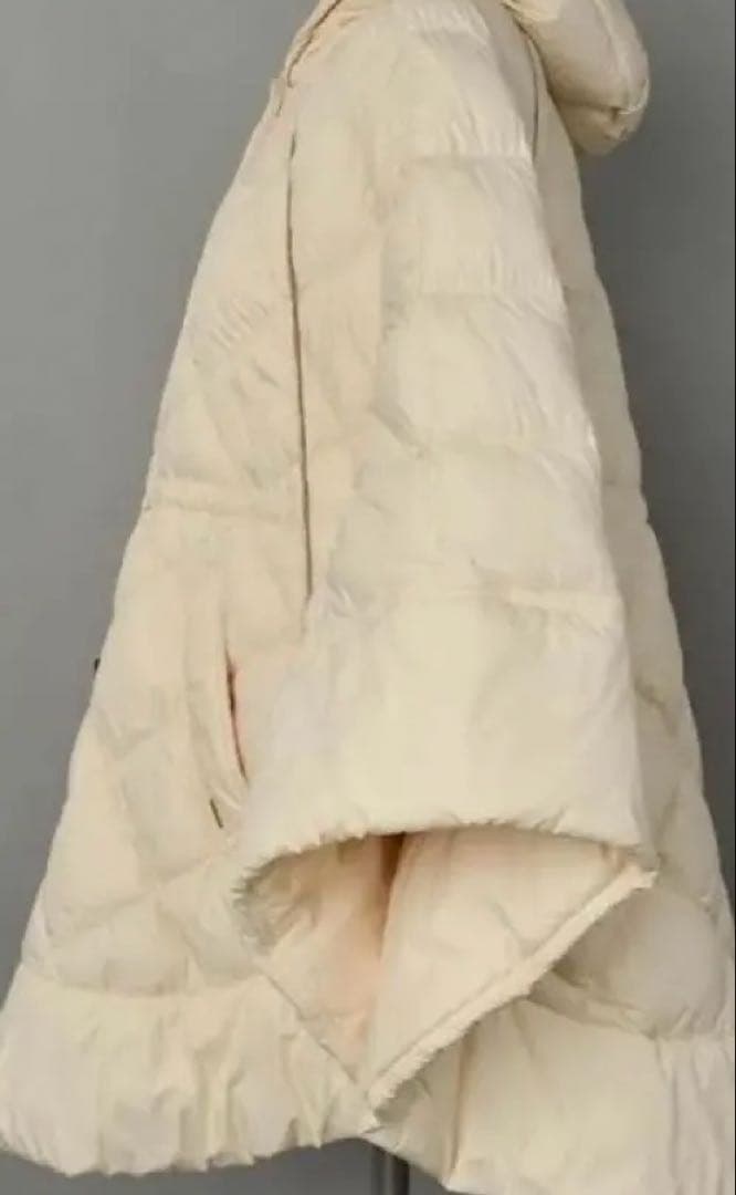 ウールリッチダウンポンチョ美品