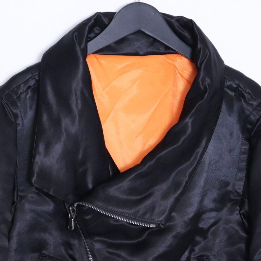 bajra バジュラ ミリタリーブルゾン MA-1 ダブルジップ ブラック M