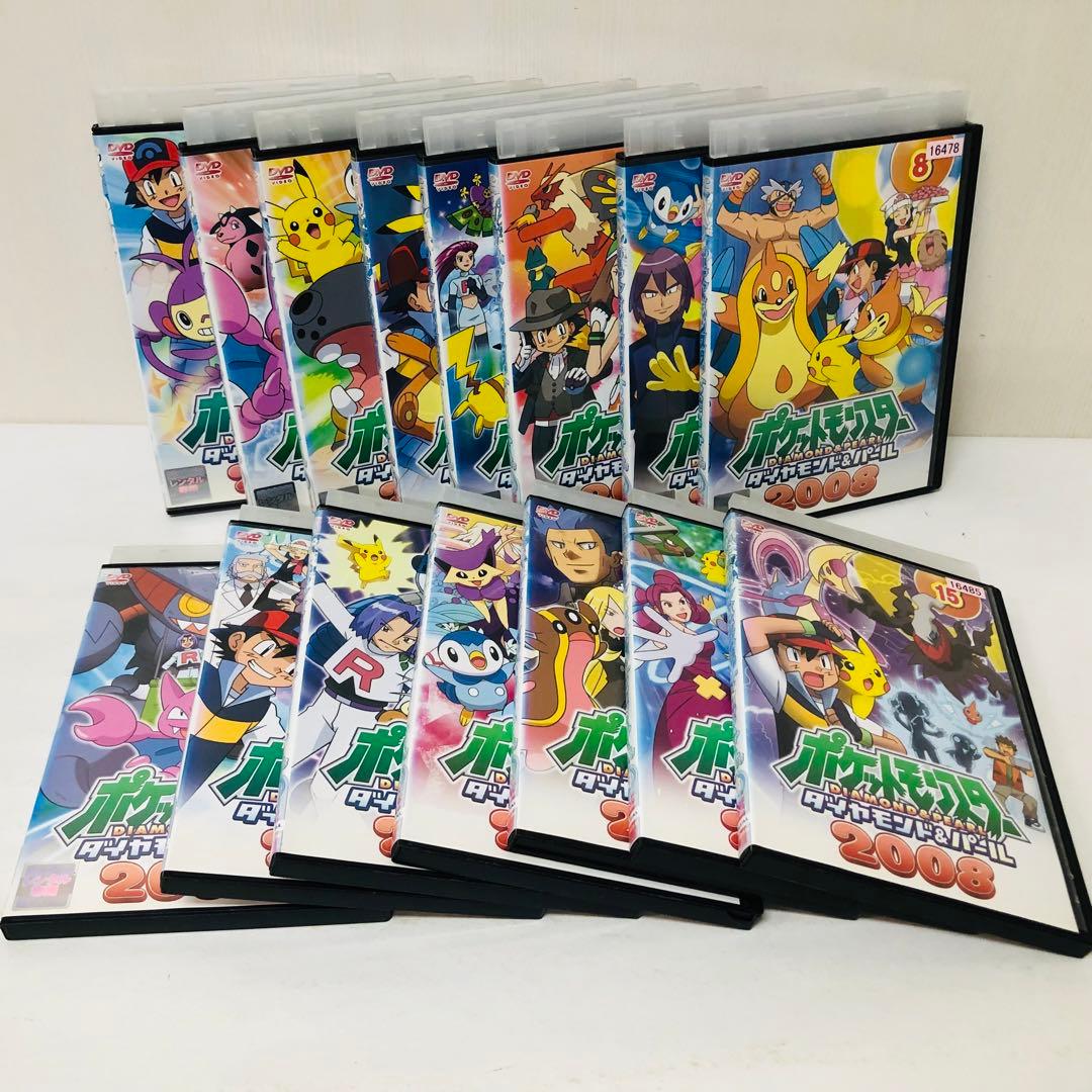 1～4期全巻　ポケットモンスター　ダイヤモンド＆パール　DVD全63セット