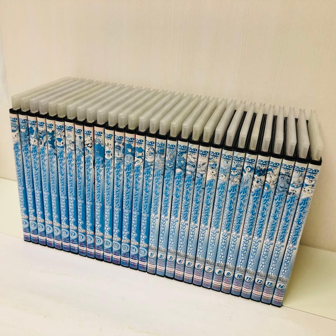 1～4期全巻　ポケットモンスター　ダイヤモンド＆パール　DVD全63セット