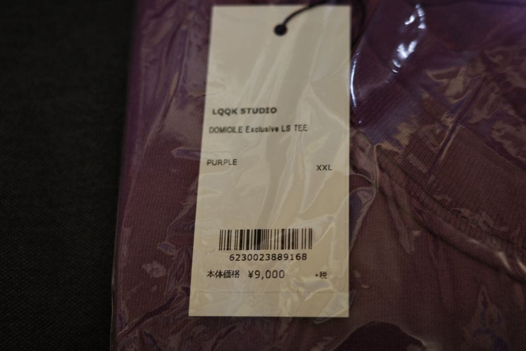 トップス LQQK STUDIO DOMICILE Exclusive LS TEE