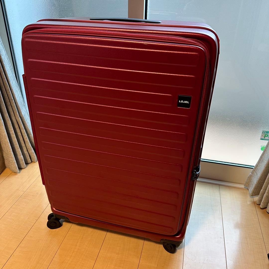 LOJEL キャリーケース　burgundy 赤　Ｌサイズ　120L