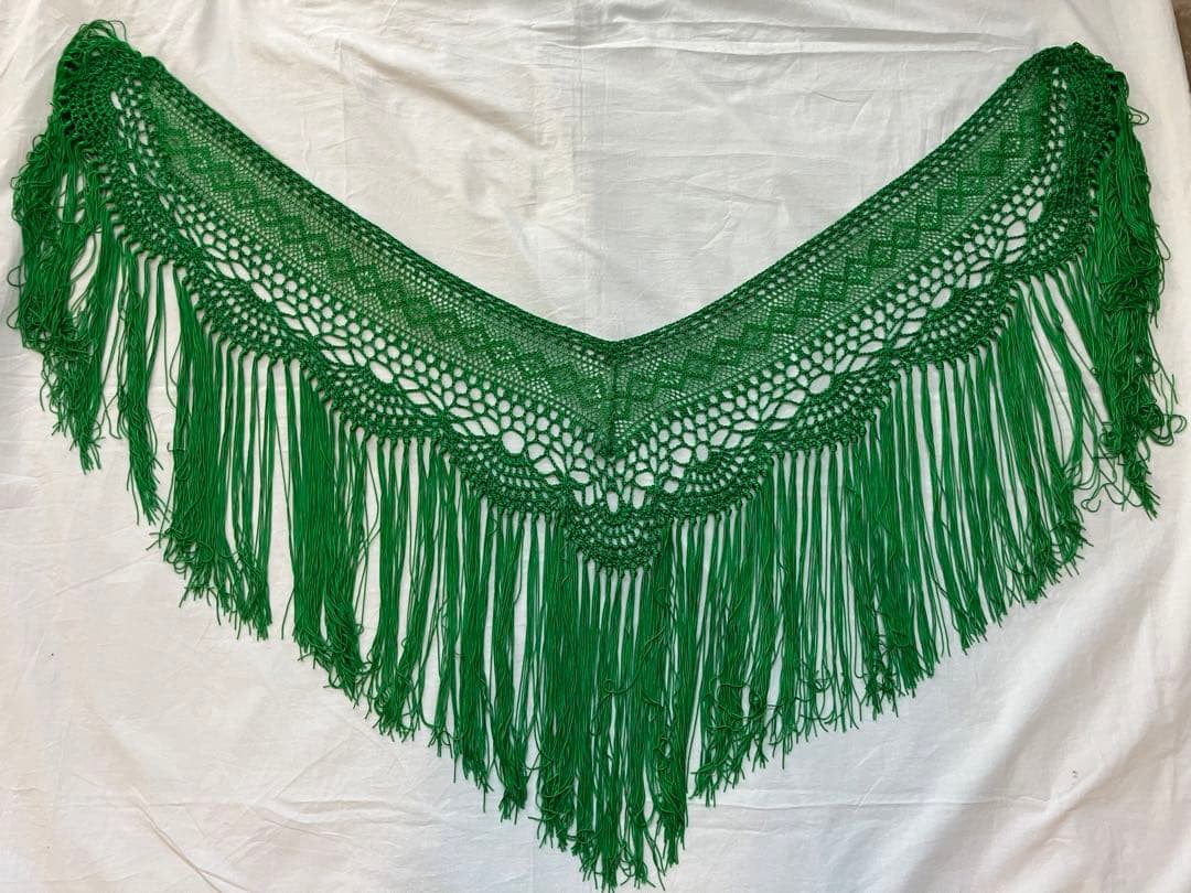 フラメンコ　シージョ　グリーン