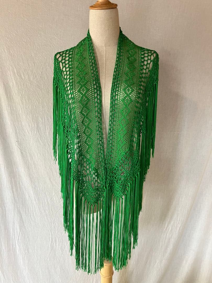 フラメンコ　シージョ　グリーン