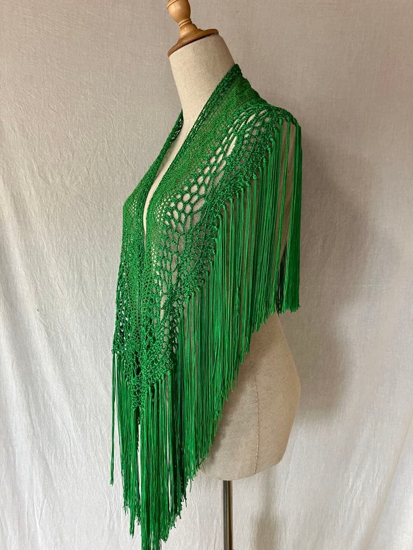 フラメンコ　シージョ　グリーン