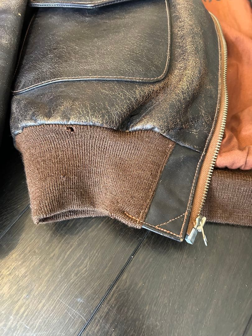 リアルマッコイズ　A-2 レザー　フライトジャケット　36