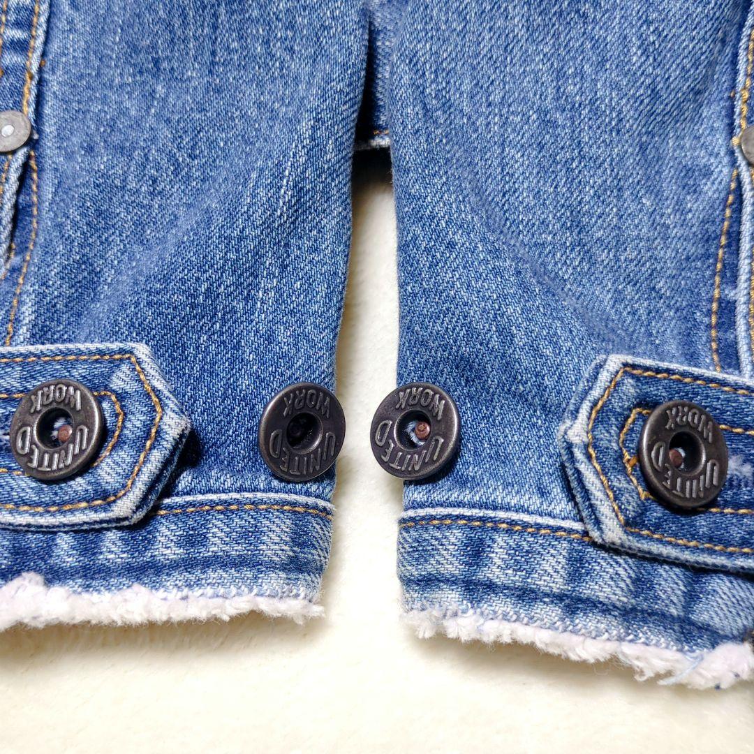 スピック&スパン【5 1/2】2ND-LINE CROP DENIM ジャケット