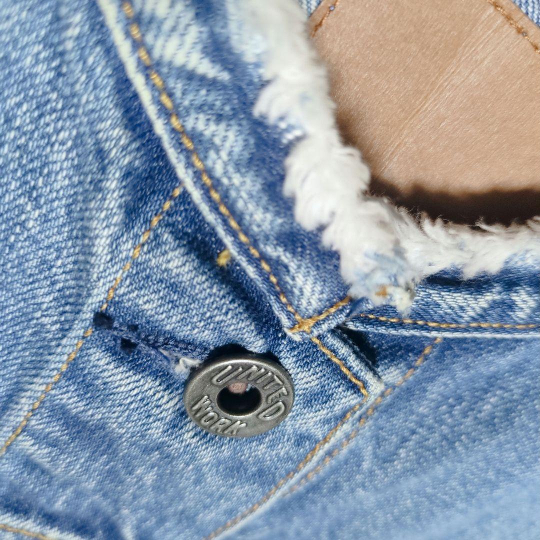 スピック&スパン【5 1/2】2ND-LINE CROP DENIM ジャケット