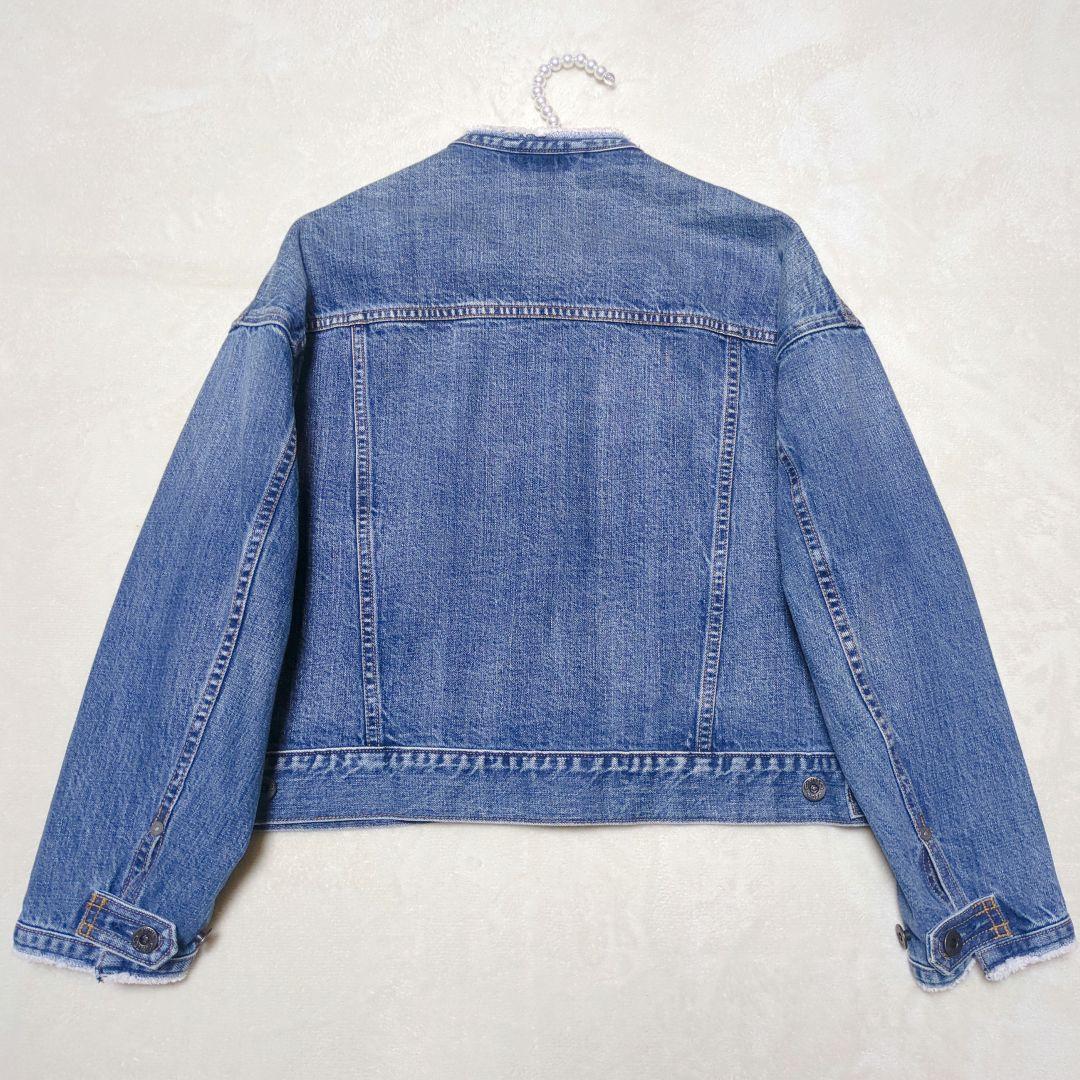 スピック&スパン【5 1/2】2ND-LINE CROP DENIM ジャケット