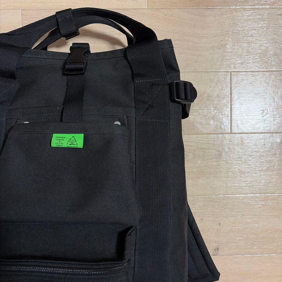 PORTER ポーター　ユニオン　バックパック　リュック　黒　ブラック