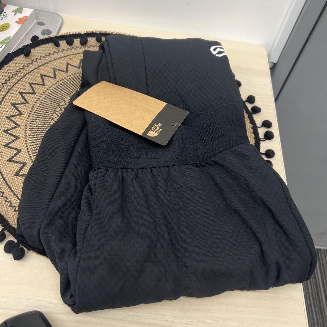 E017 ノースフェイス 裏起毛 中空繊維グリッドフリースタイツ L 男女兼用