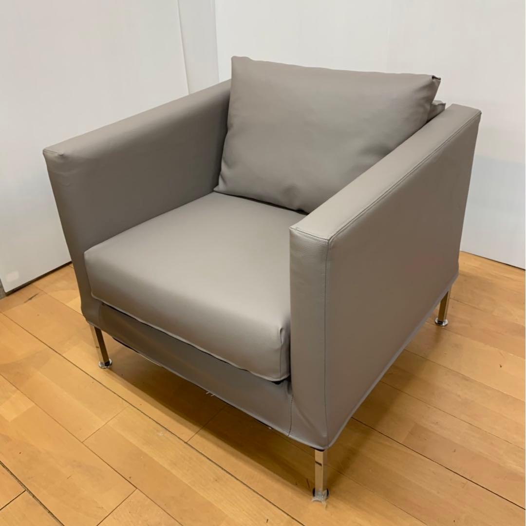 極美品 カッシーナ ボックススモールソファ