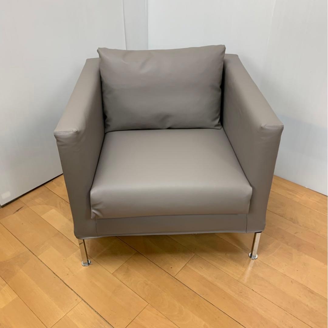 極美品 カッシーナ ボックススモールソファ