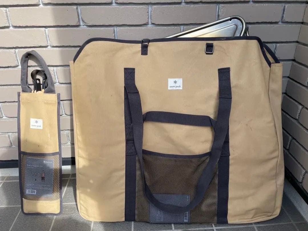 m*e様  peak 焚火台LLと専用ケースと焚火ツールセットPRO