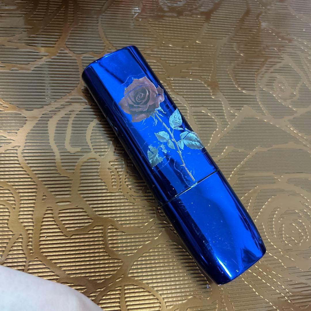 青いバラの電子タバコケース