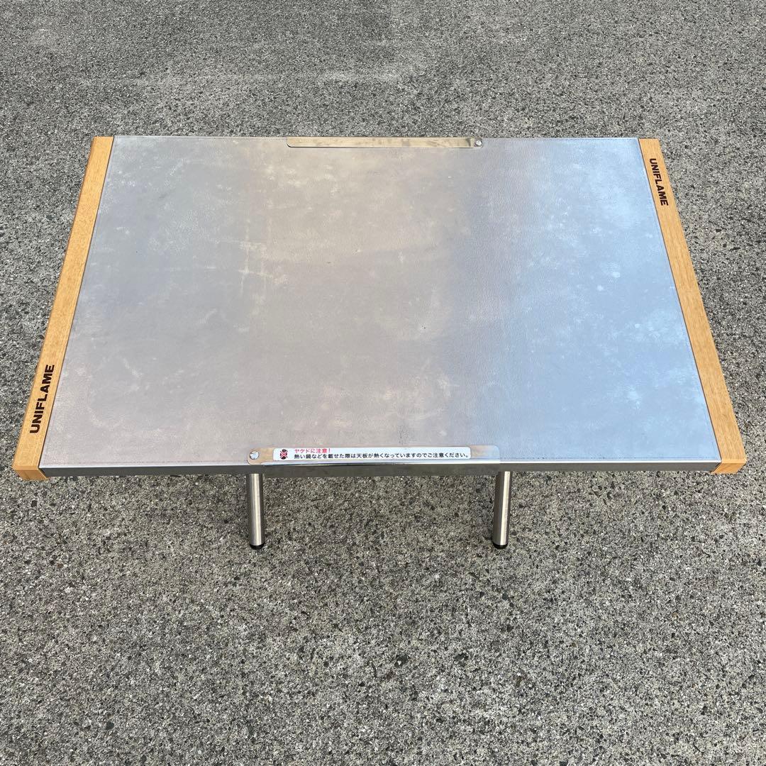 ユニフレーム　焚き火テーブル・焚き火テーブルトート　中古