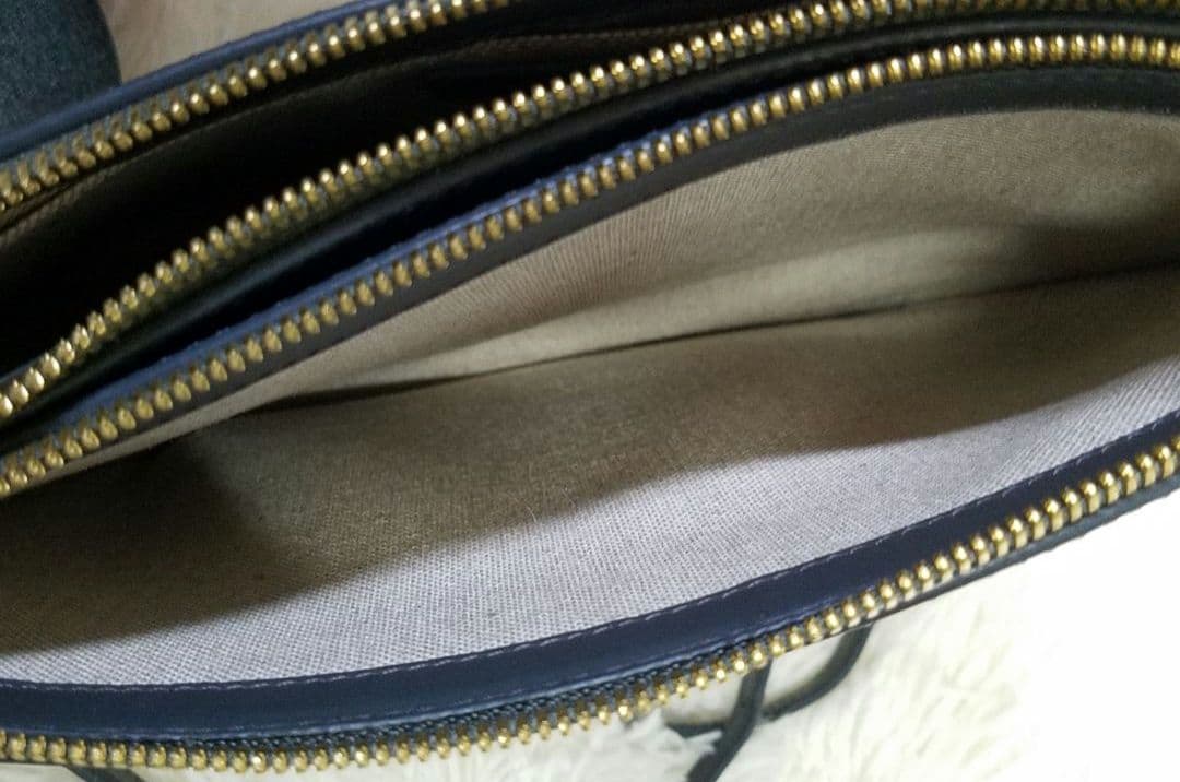 【極美品】A.P.C ショルダーバッグ ダブルポケット レザー グレー 保存袋