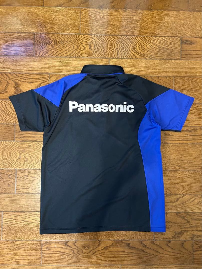 アシックス　パナソニックパンサーズ　選手実使用チームポロシャツ