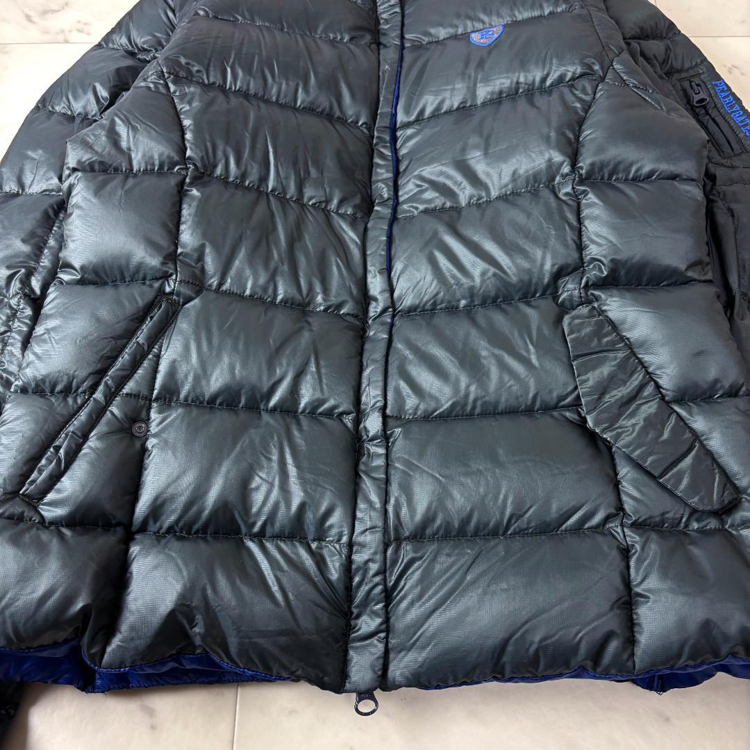 パーリーゲイツ 1 ダウン ジャケット ベスト 2way グレー ブルー ゴルフ