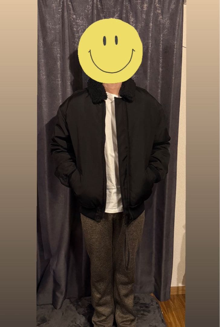 Acne Studios 23AW シアリングカラージャケット オーバーサイズ