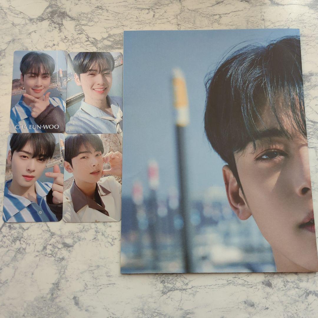 ASTRO gateway ウヌ トレカ4枚 　ポスター付き