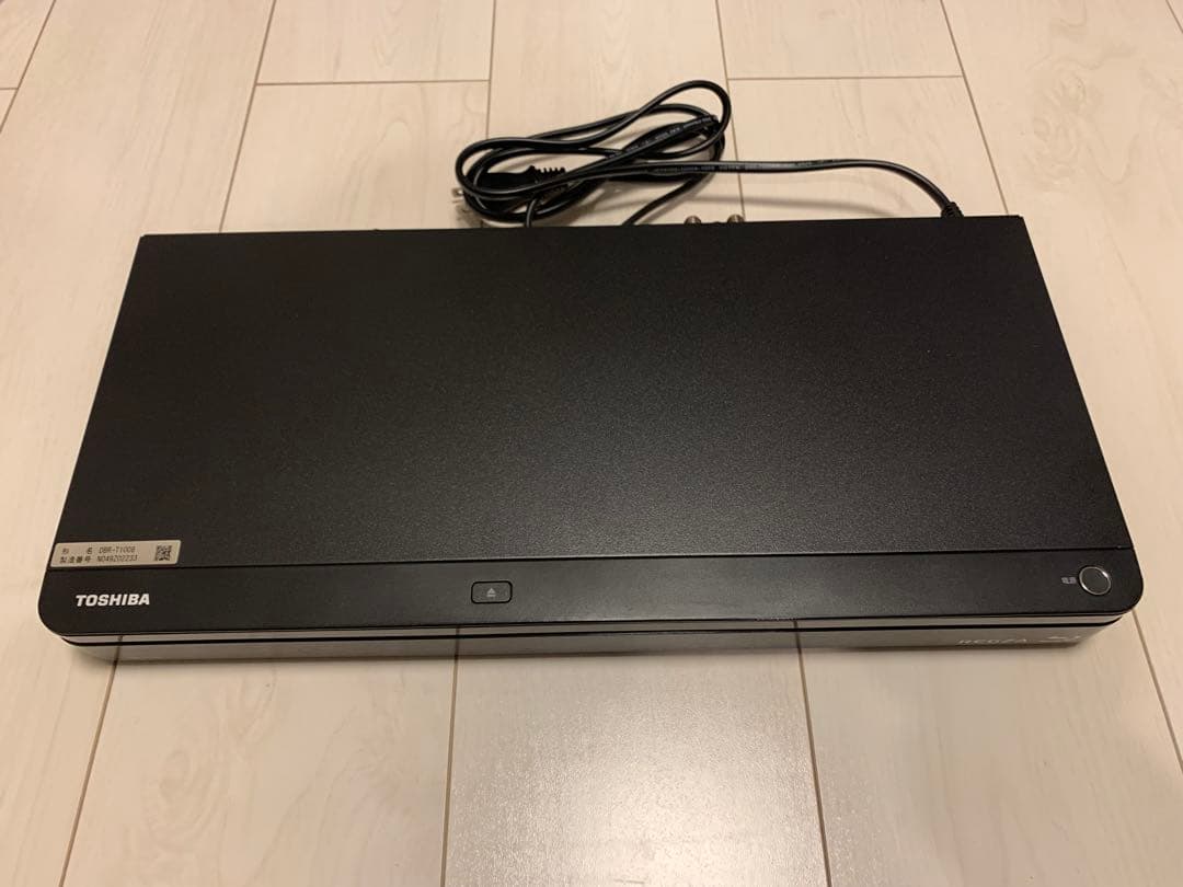 東芝 TOSHIBAブルーレイレコーダー DBR-T1008（1TB・HDD）