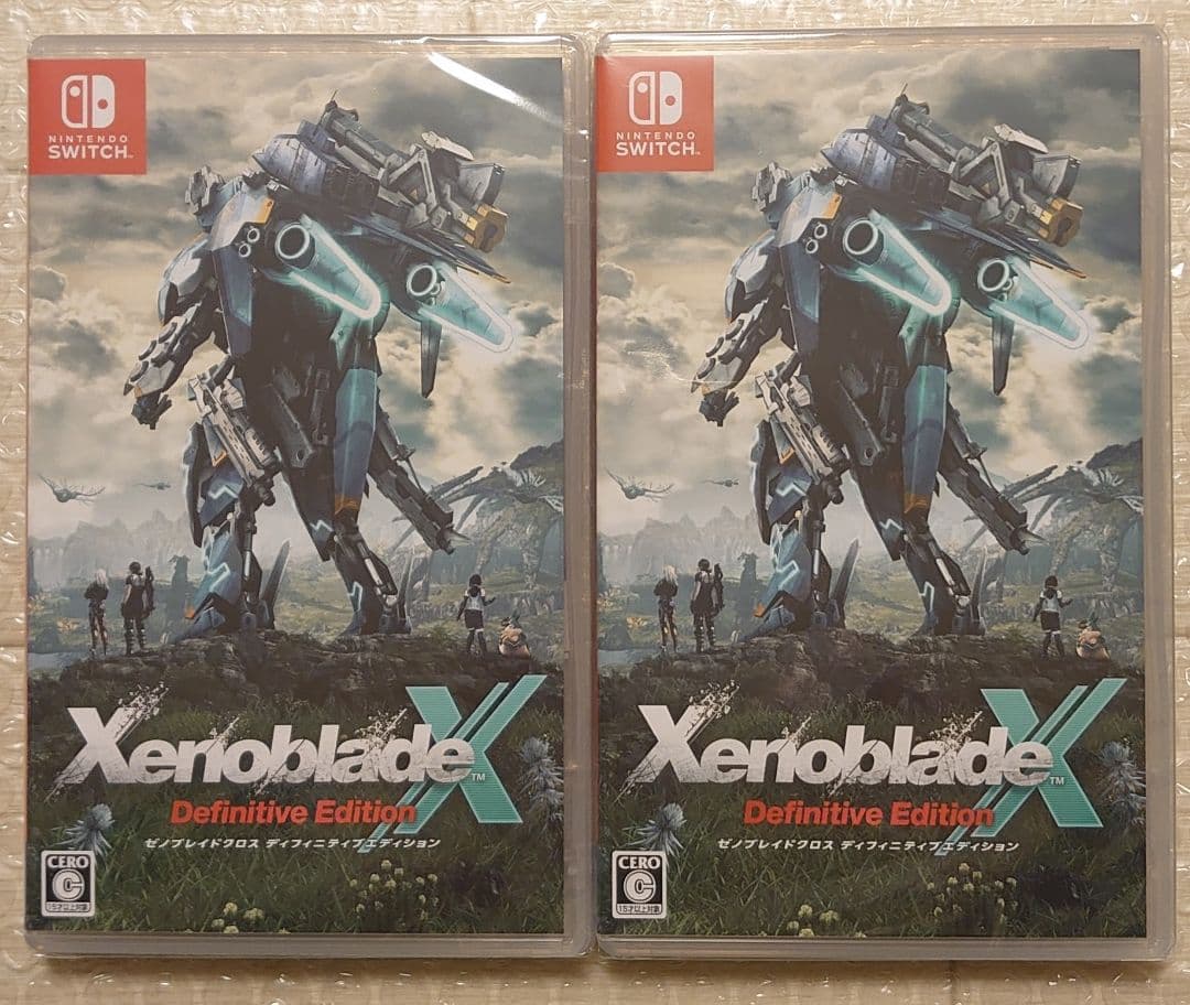 2本セット 特典付 新品 未開封 任天堂スイッチ ゼノブレイドクロス
