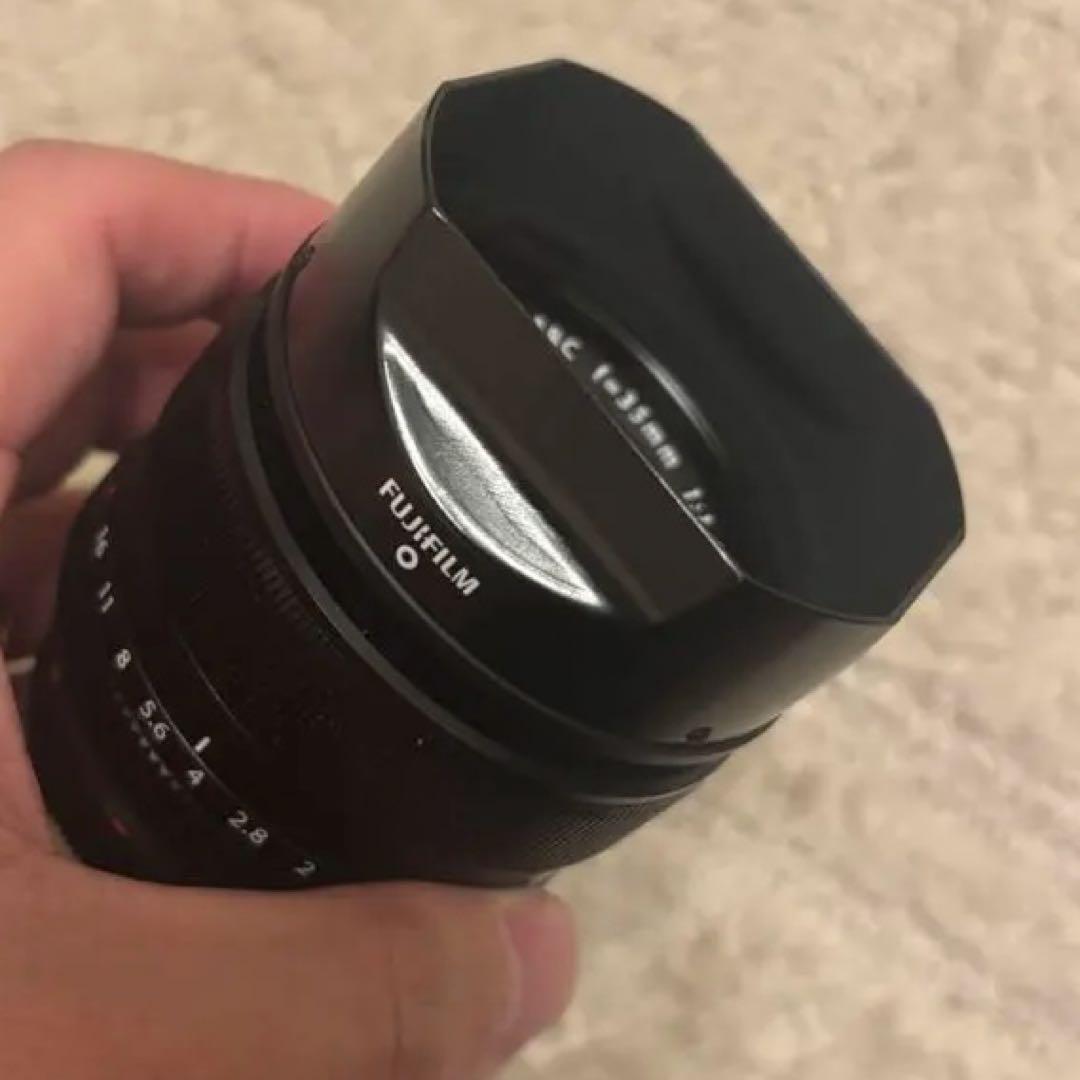 【超特価】FUJIFILM 神レンズ　xf 35mm f1.4 純正フード