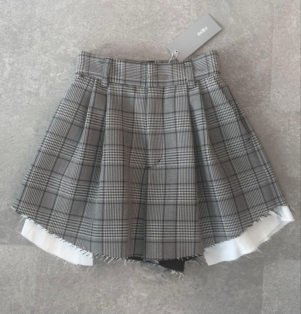 新品sheller（シェリエ）shirt hem short pants