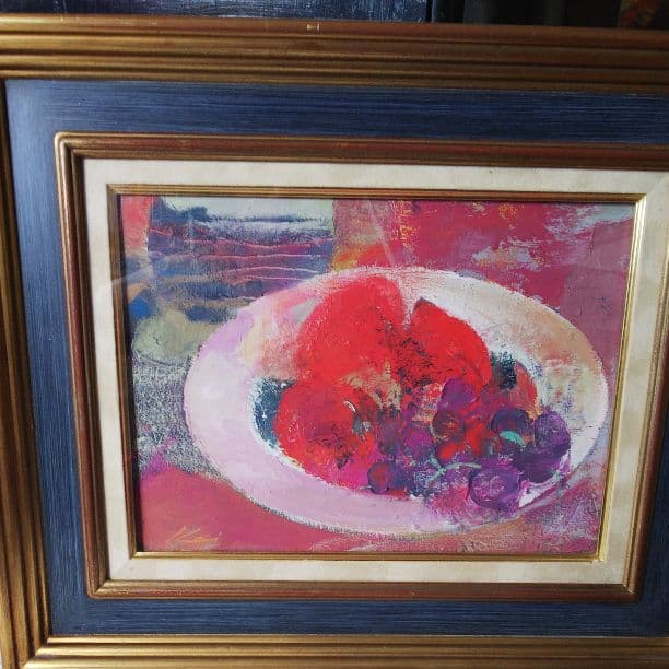 紅い実  大内田敬作品