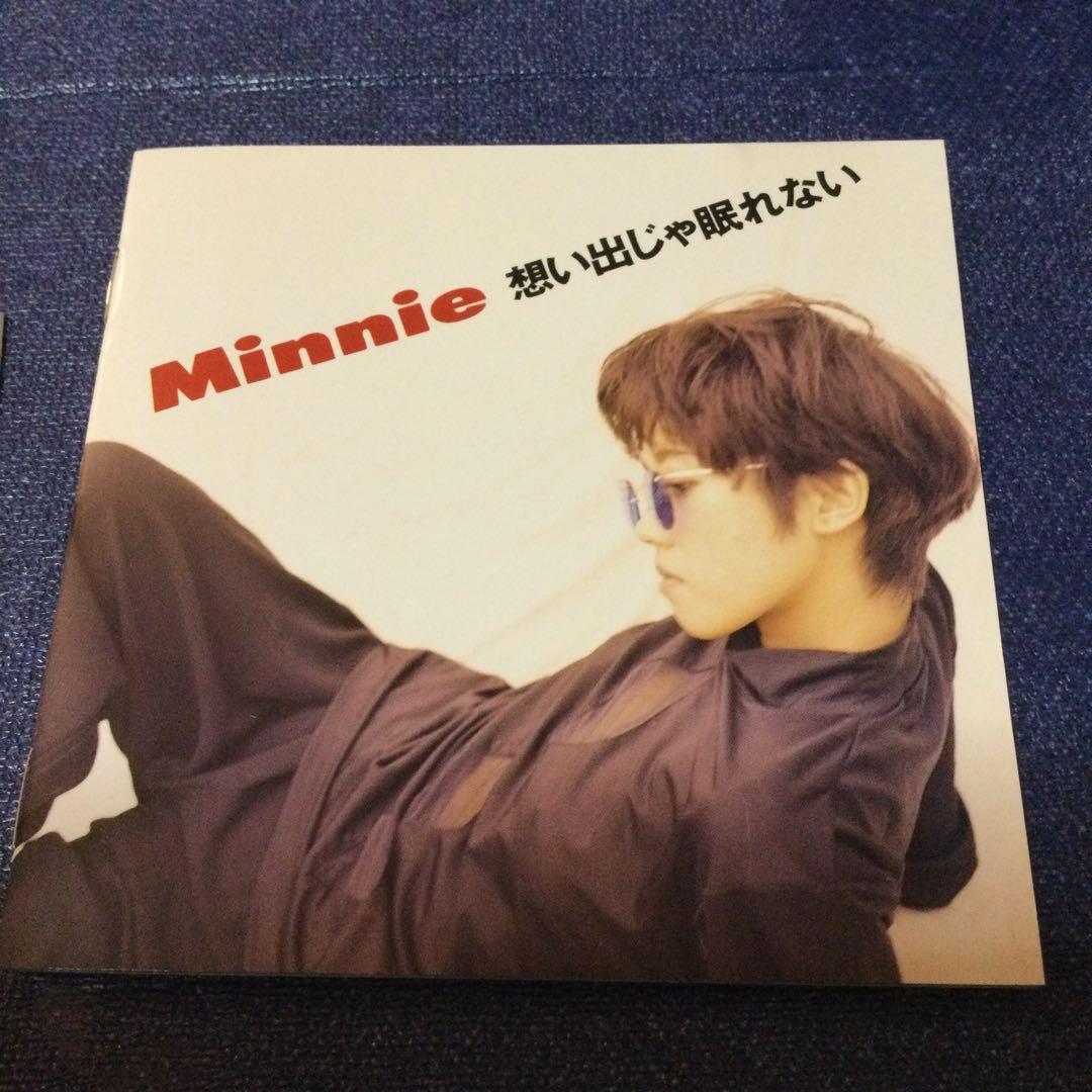 CD 邦楽　MINNIE ミニー　想い出じゃ眠れない　シティーポップ