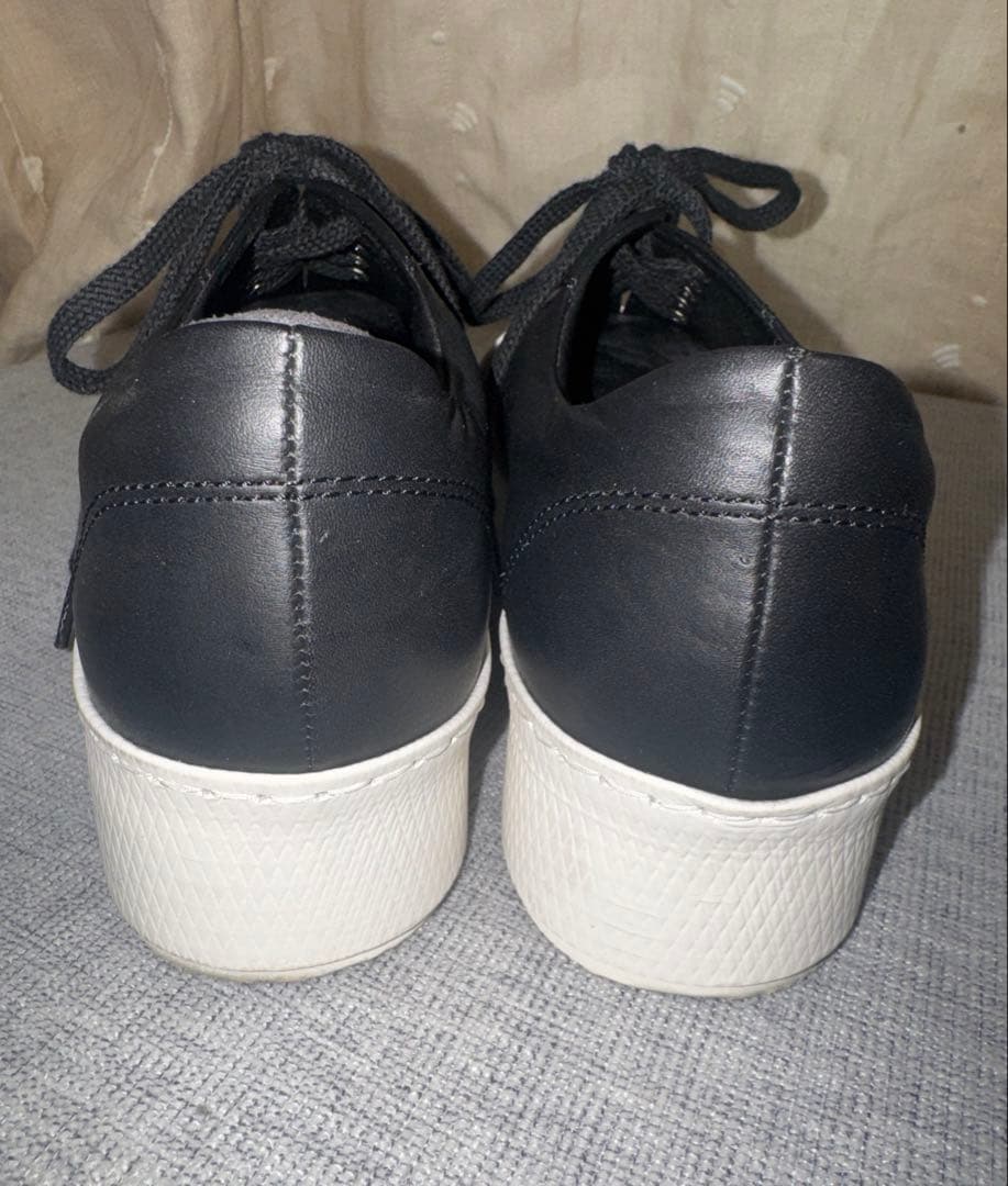 y's レディース ブラック/ホワイト スニーカー