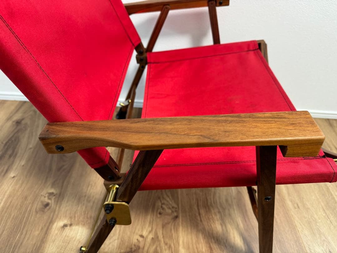 カーミットチェア 同規格品 ウォールナット×真鍮2脚セット