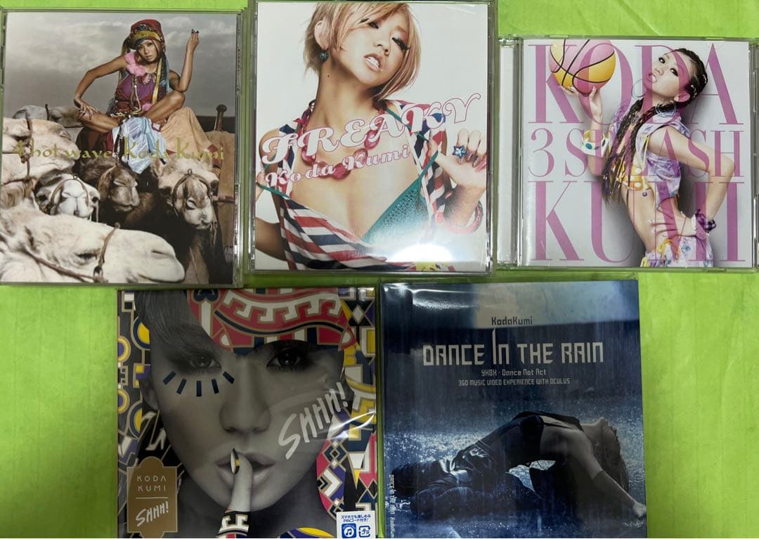 倖田來未　シングル　DVD付き　アルバム まとめ売り