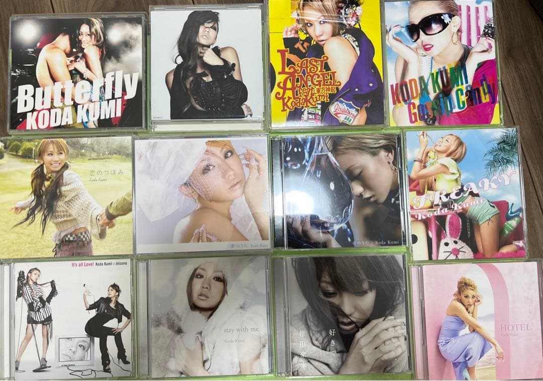 倖田來未　シングル　DVD付き　アルバム まとめ売り