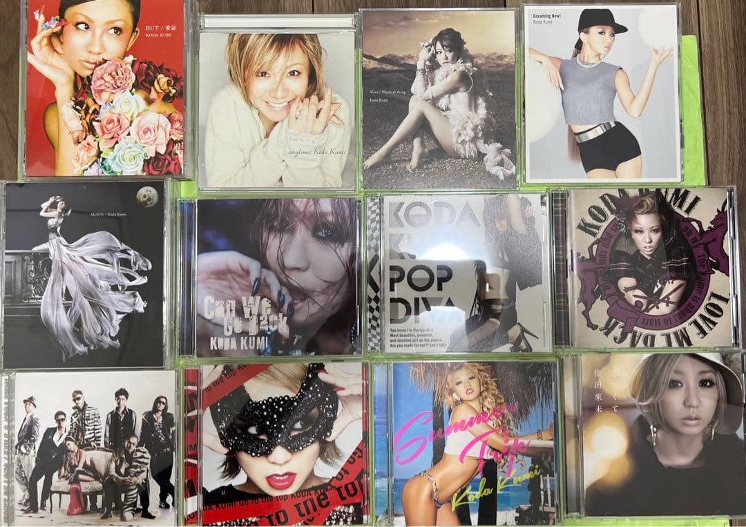 倖田來未　シングル　DVD付き　アルバム まとめ売り