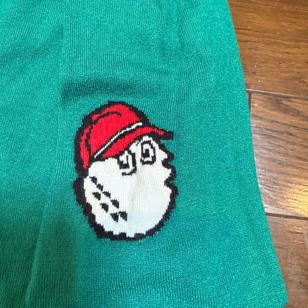 Malbon ゴルフセーター M ターコイズ