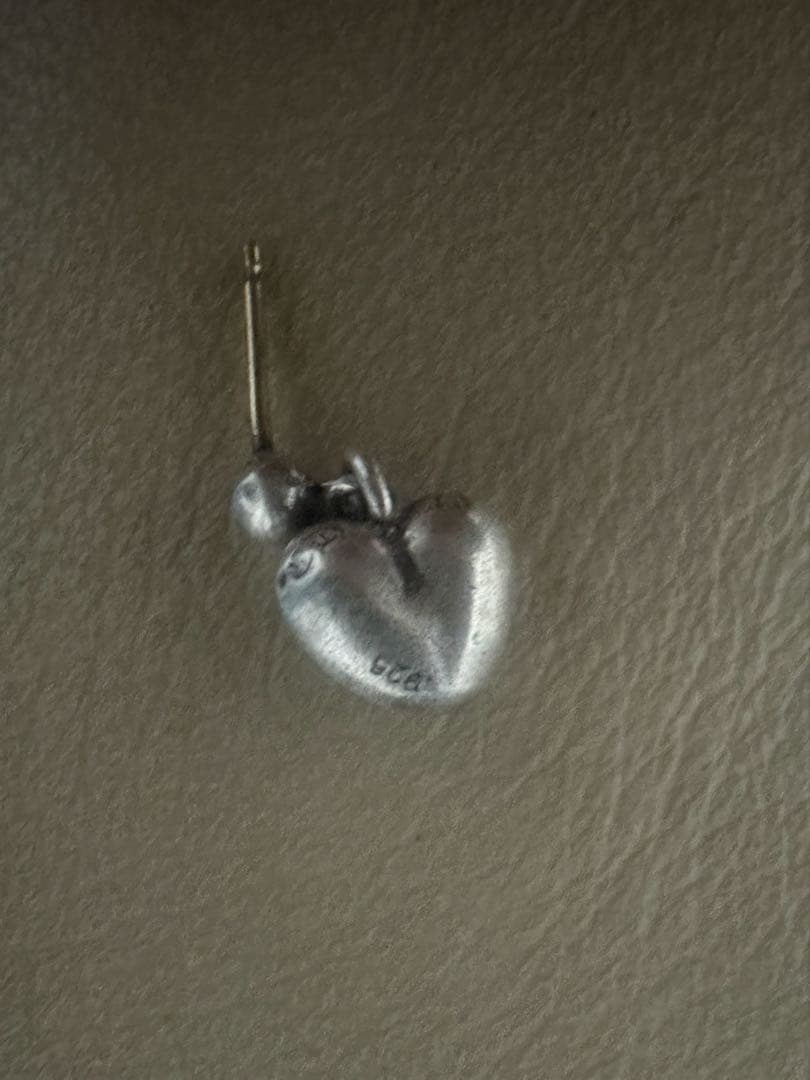 クロムハーツ ハート ドロップ ピアス