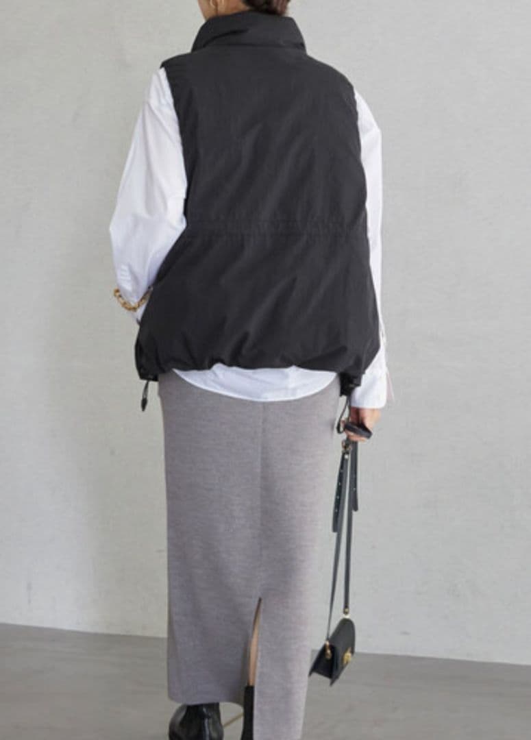 SLOBE IENA P/NPタフタダウンベスト